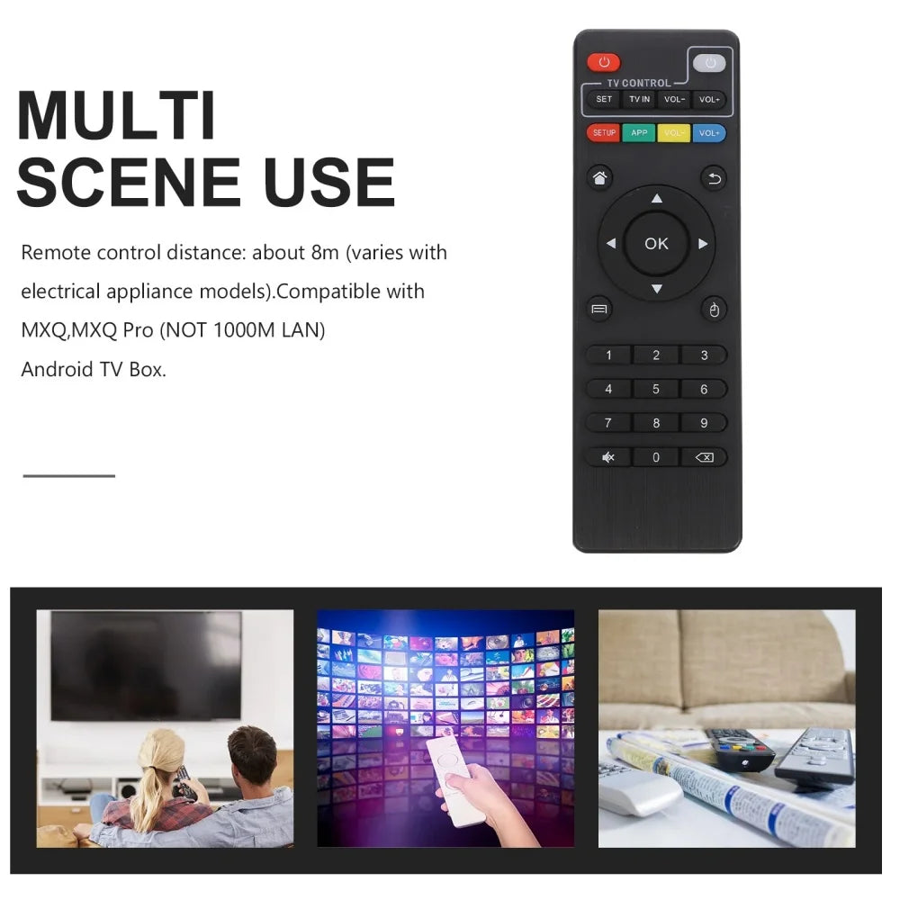 Universal IR Remote for X96 X96Mini X96W Android TV Box + KD TV Box Remote Zpaxo