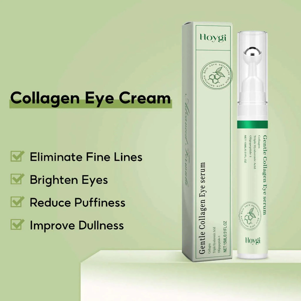 Hoygi Collagen Under Eye Serum Roller – Dark Circles & Bags Eye Serum Roller Zpaxo