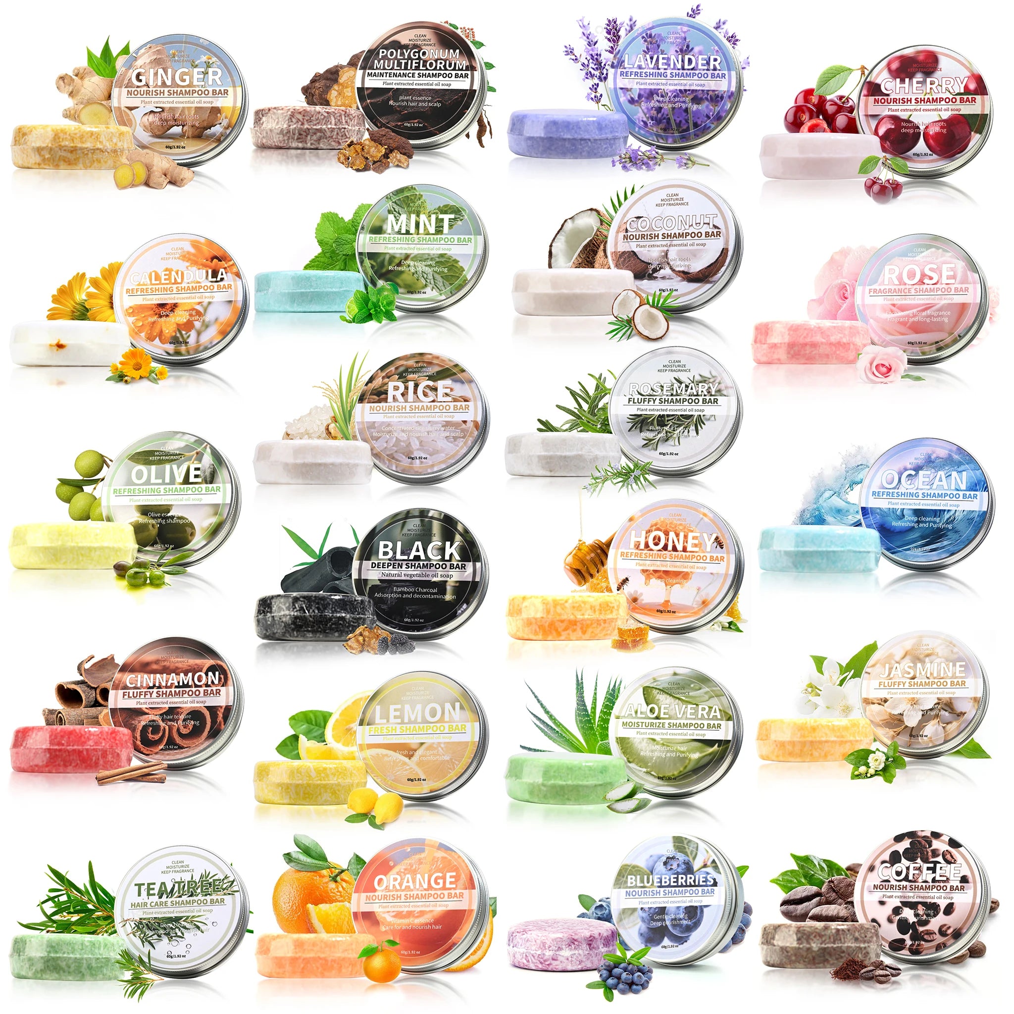 Olive Oil Shampoo Bar & Hand Soap – Deep Clean & Hydrating Olive Shampoo Bar Zpaxo