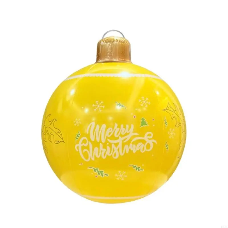 Quick Inflate PVC Christmas Ball Balloon Reusable Holiday Party