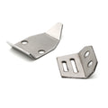 1 16 RC Car Metal Front Rear Chassis Guard Plates Upgrade Parts Losi