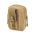 Molle Pouch Belt Waist Men Small Pocket Survival Tool Bag Running