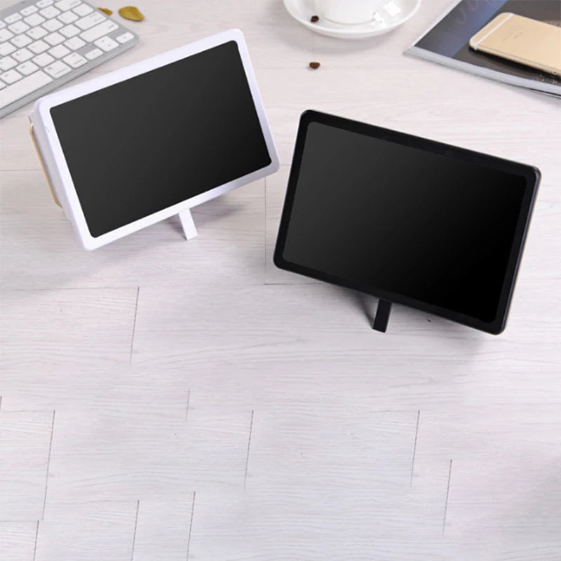 HD Phone Screen Magnifier – Blue Light Blocking Desktop Stand