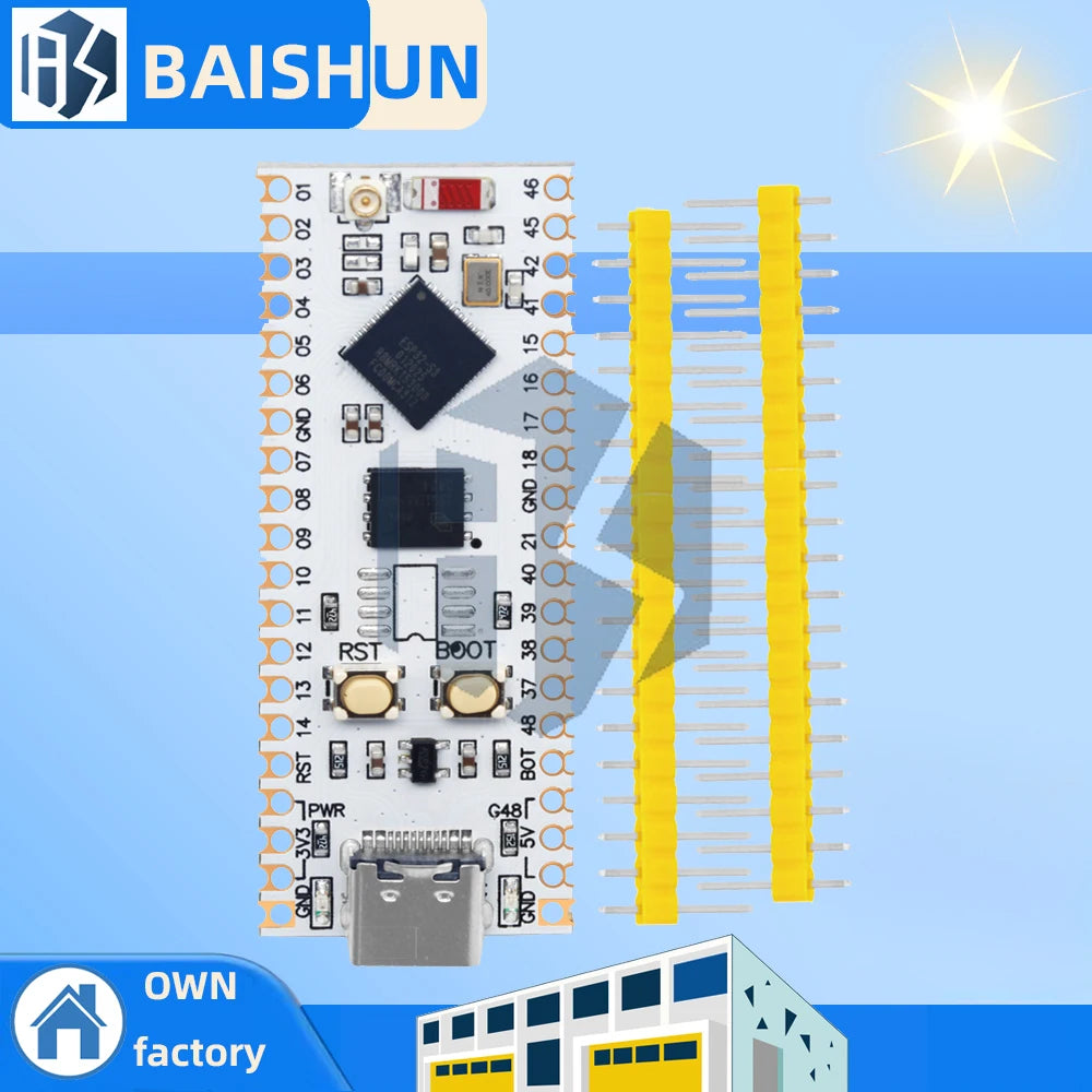 ESP32-S3 NANO WIFI Bluetooth Development Board C ESP32-S3-N16R8 Zpaxo 5pcs