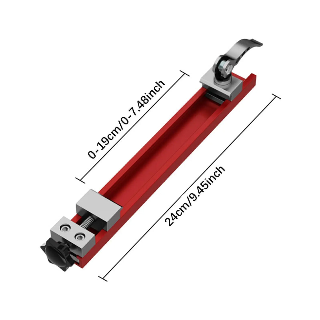 Adjustable cutting machine base guide, clamp for circular saw milling machine, Zpaxo