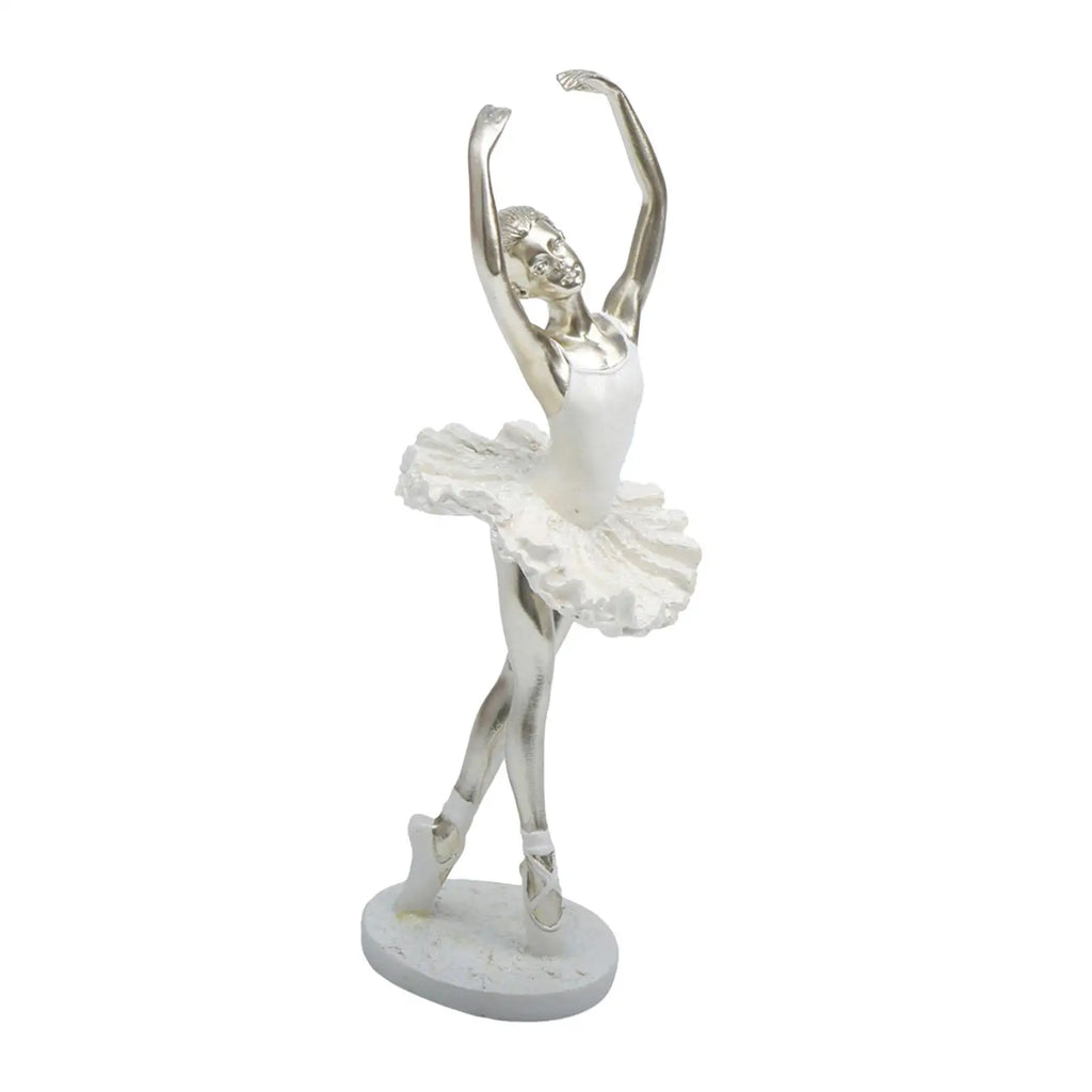 Ballerina Figurine Dancing Girl Statuette | Home Décor Gift Decorative Figurine Zpaxo Style C