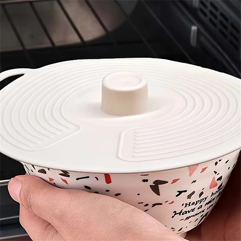 Silicone Lids Bowl Microwave Splatter Cover 3 Sizes Reusable Heat Zpaxo