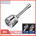 2/3 Modes Universal Kitchen Faucet Adapter 360 Rotation Faucet Filter Extenders Kitchen Gadgets Spray Water Saving Tap Nozzle Zpaxo 2 Modes Pro