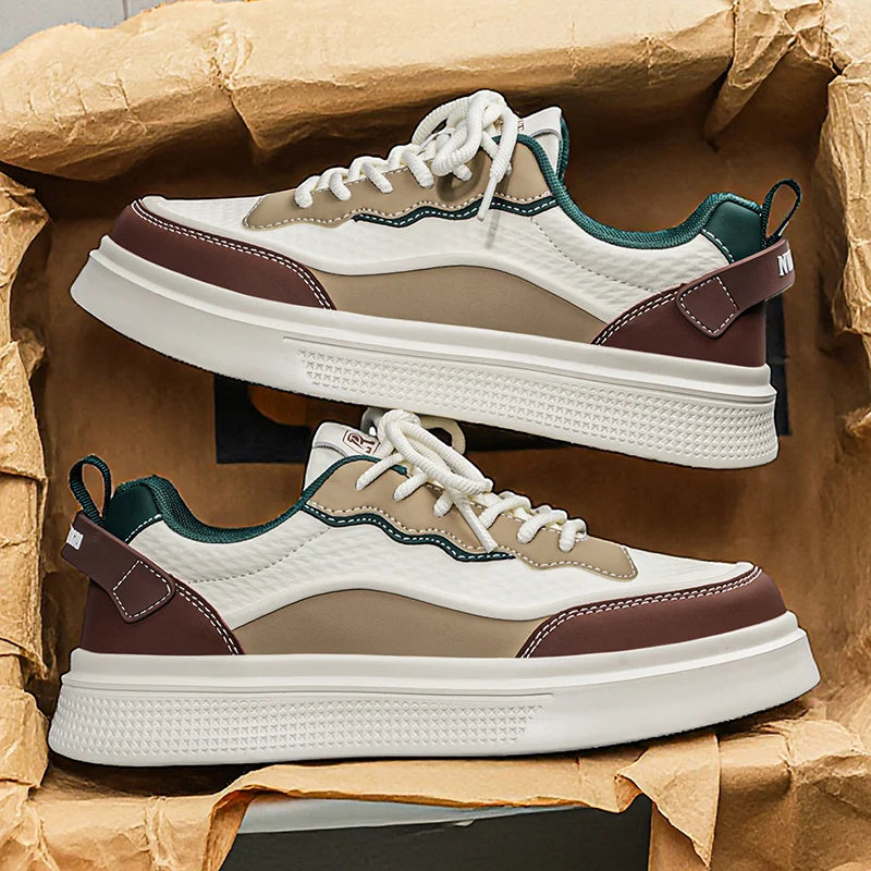 Men's Shoes Casual Sneakers Luxury Trainers Breathable Race Running
