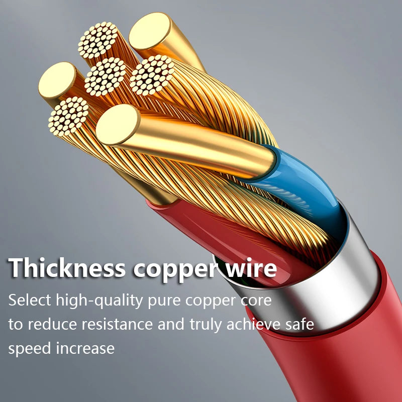 6 5A Fast Charge C Cable 65W Warp Charger Cables USB PD USBC Oneplus