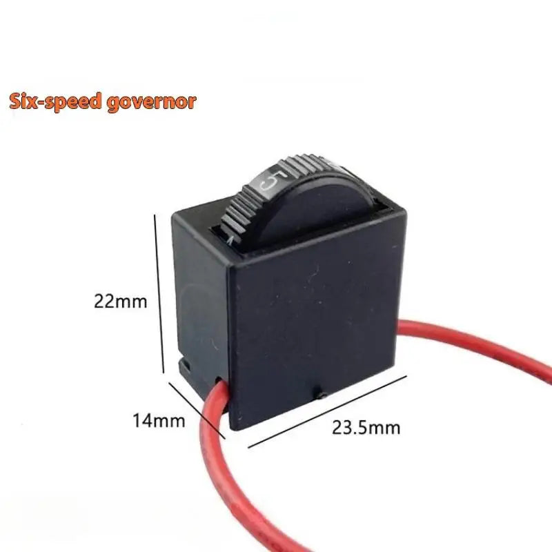 AC220V 6 Speed Regulation Controller Switch Electric Grinder DR2-6 Zpaxo A1