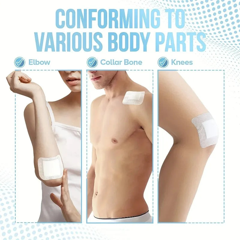 Large Hypoallergenic Wound Dressing Non-woven Medical Adhesive