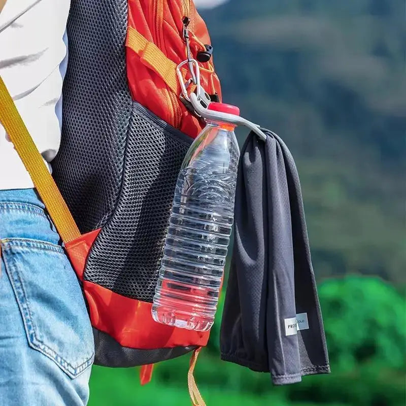 Sports Kettle Buckle Outdoor Carabiner Water Bottle Holder Towel Hook Backpack Clip Hanger Camping Hiking Essential Tool Zpaxo