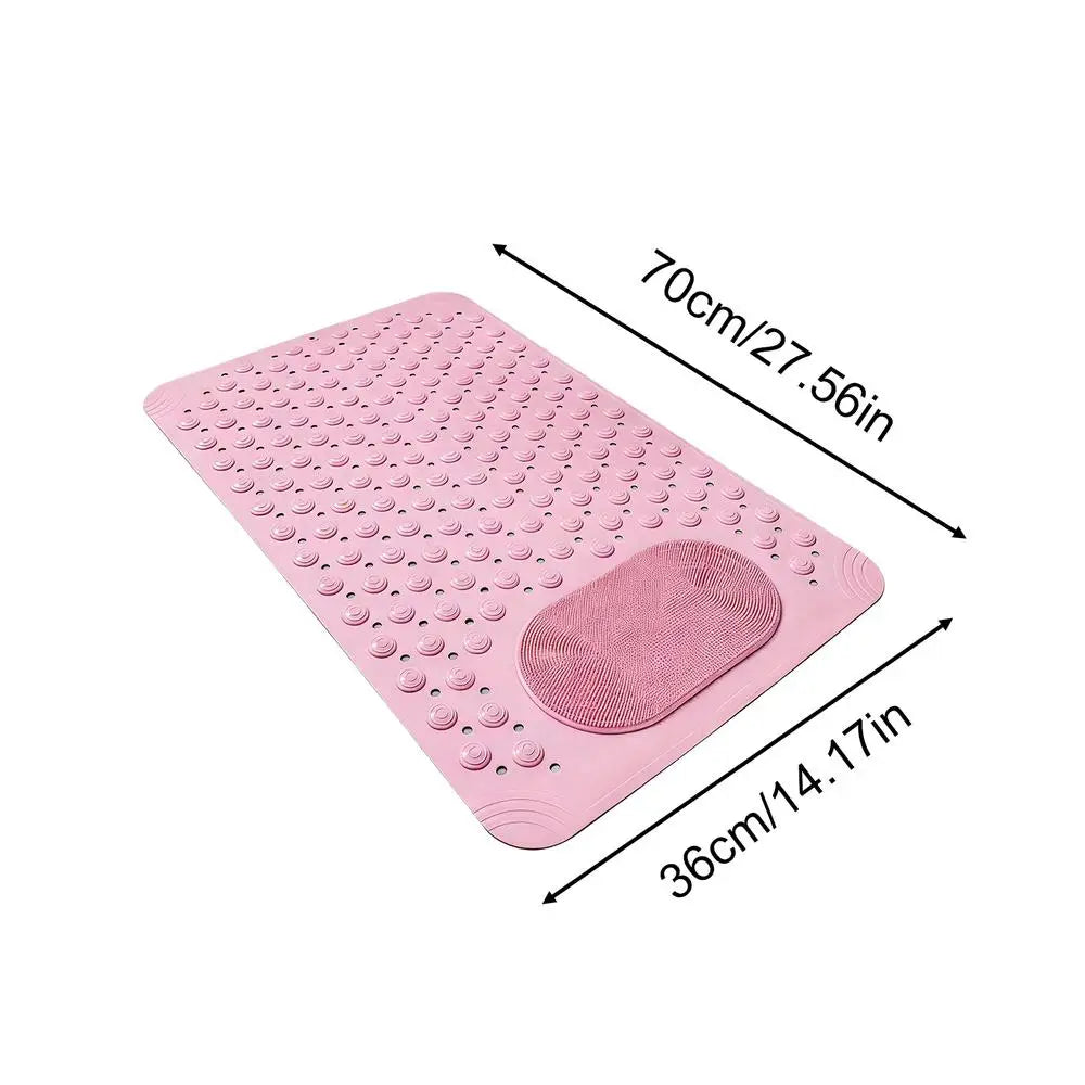 Bathroom Mat Anti-Slip Bathtub Floor Pad Bath Tub Shower Mat for Home Apartment Rv Camping Gym Hotel Hospital Daycare Zpaxo B China Mainland