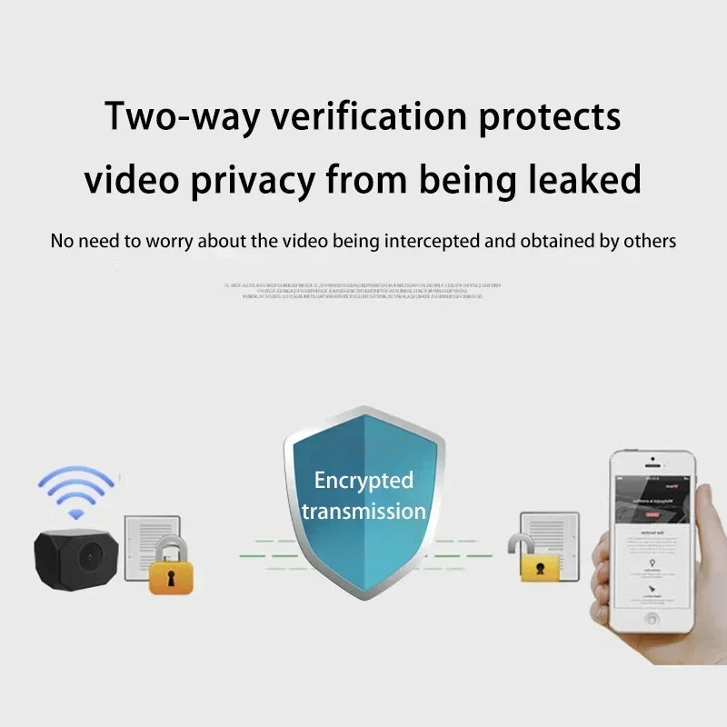 4K HD Wifi Camera AP Hotspot Remote Monitor Portable Small Camcorder