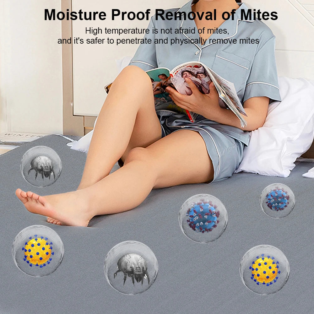 Electric Heating Pad Automatic Thermostat Bed Warmer Heated Mattress