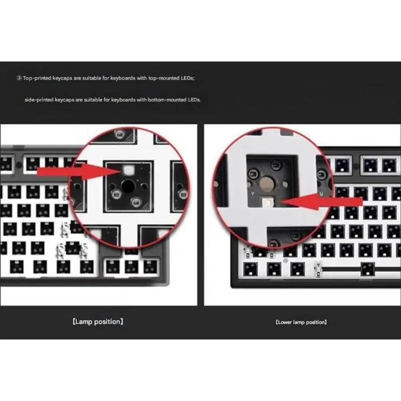 652F Keyboards Positioning Board Plate Sound Optimization For 60% Keyboards Enhances Acoustic Quality And Typing Experience Zpaxo