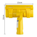 Plastic Drywall Smoothing Spatula Tool Flat Trowel Extension Adapter Zpaxo 1Pcs