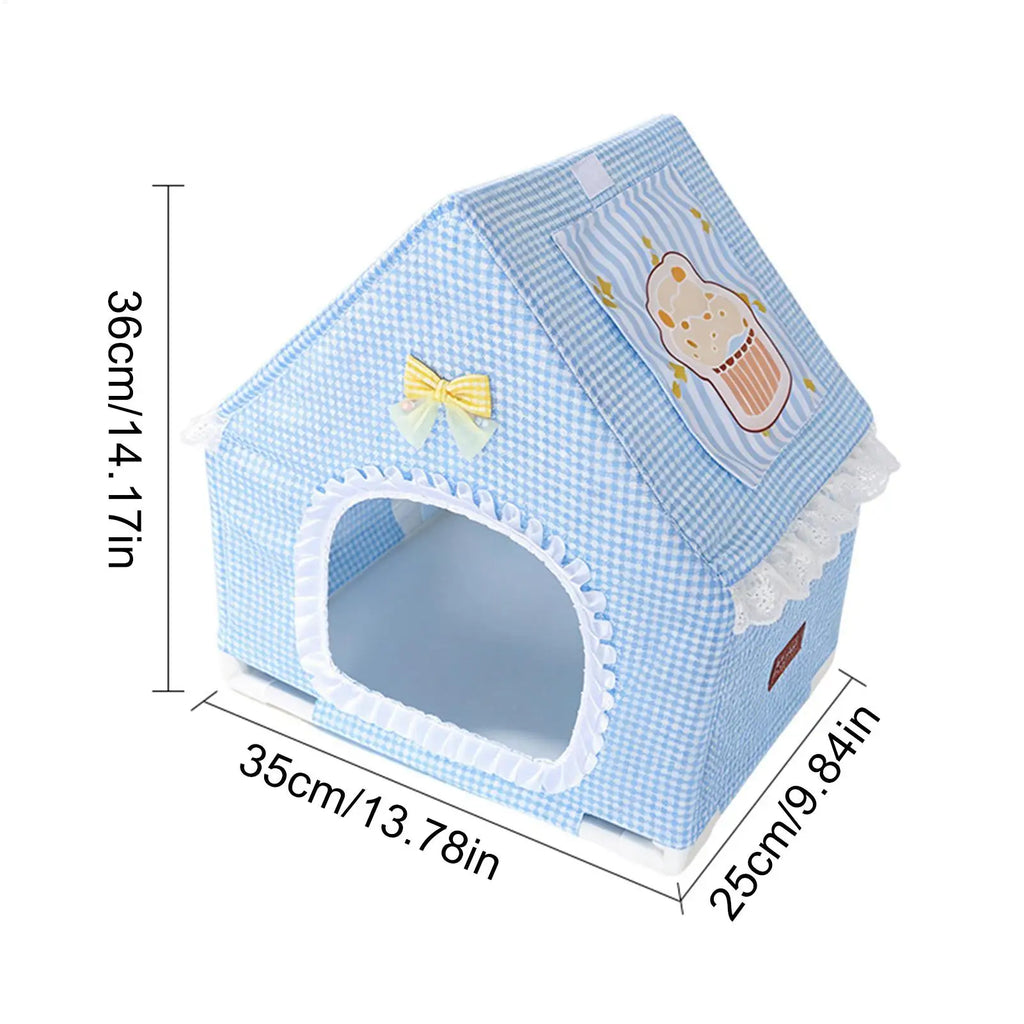 Small Animal Cooling House Ferret Cooling Habitat With Ice Pack Outdoor Cool Chinchilla Bed For Pet Parents Animal Lovers Zpaxo