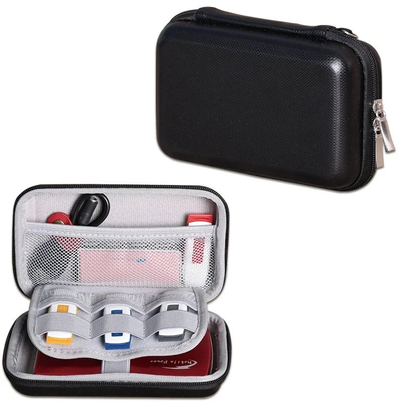 Storage Case Travel Protective Carry Bag Portable External Hard Drive Zpaxo