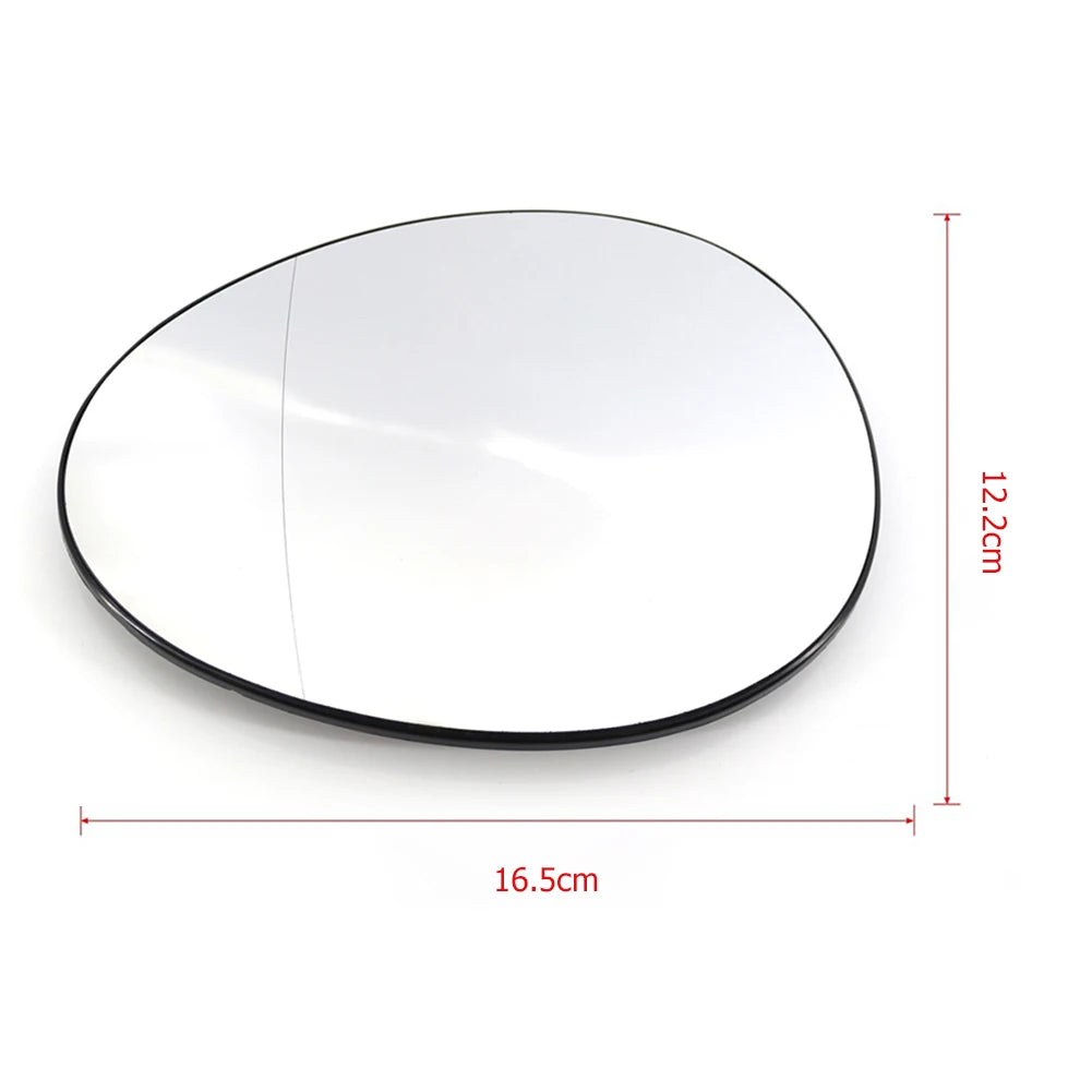 Rearview Mirror Heated Glass Lens Replacement MK2 Mini R60 S JCW Zpaxo