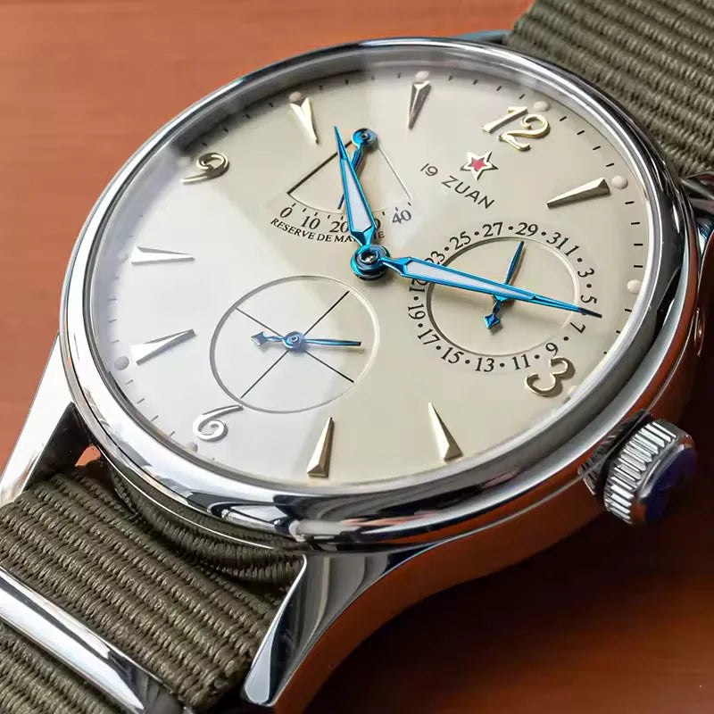 1963 Automatic Watches 40mm Man Watch Pilot Watch of Men Seagull ST1780 Movement Mechanical Waterproof Wristwatch reloj hombre Zpaxo