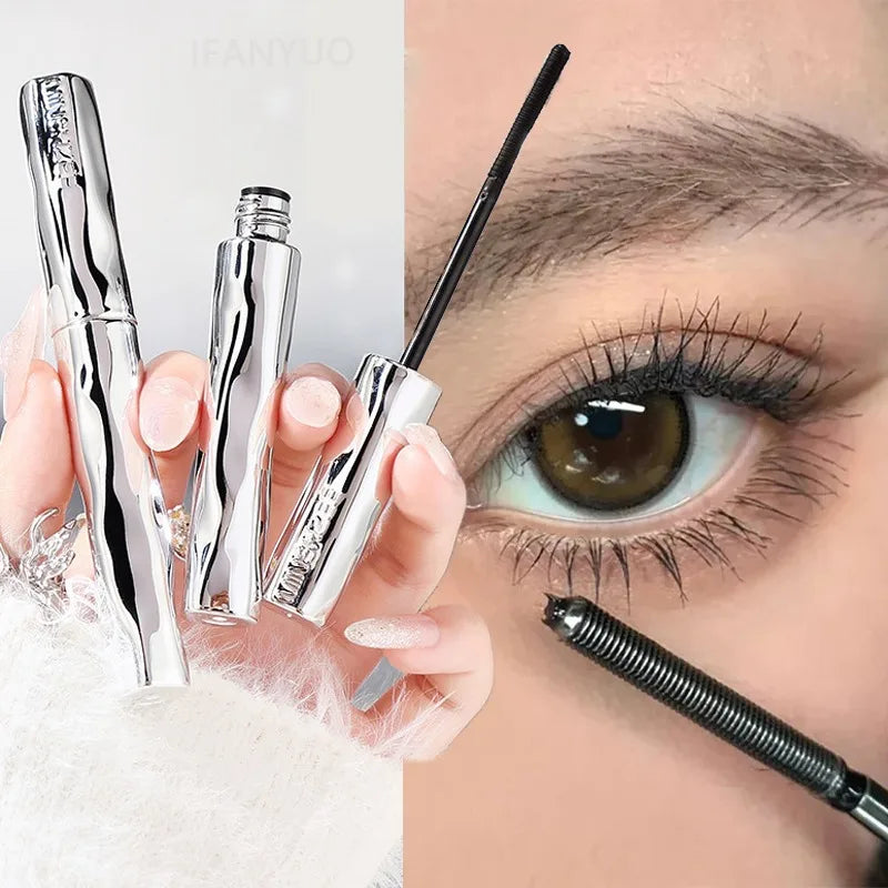 Steel Tube Mascara-special Spiral Brush Waterproof Long Lasting Silk