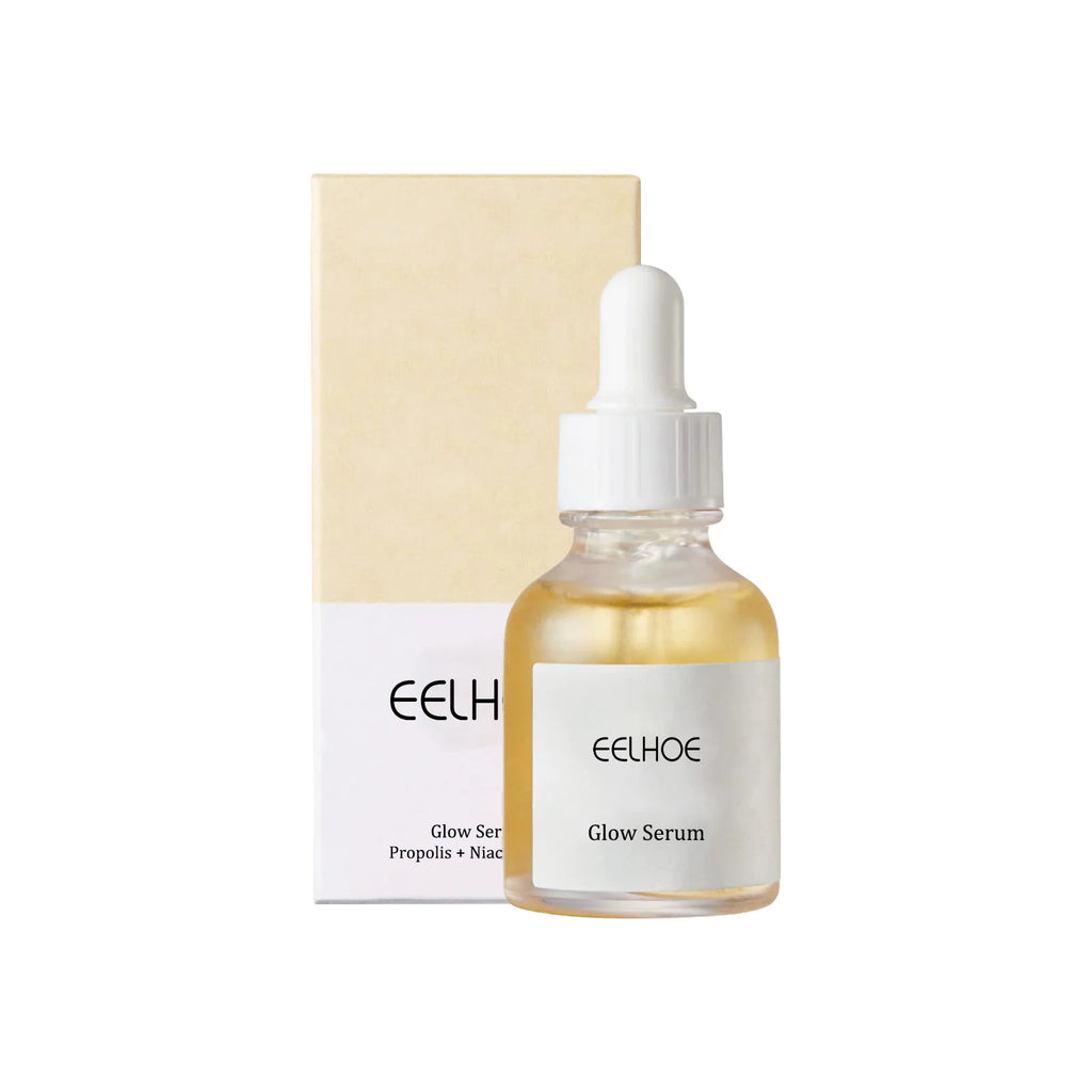 Glow Serum Propolis and Niacinamide Hydrating Facial Soothing Moisturizer Lighten Acne Marks Whitening Facial Essence Zpaxo 30ml