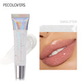 1PC Moisturizing Reducing Lip Lines Lip Gloss Lip Plumper Glitter Nutritious Liquid Lipstick Cherry Jelly Lip Oil Clear Lipgloss Zpaxo 10