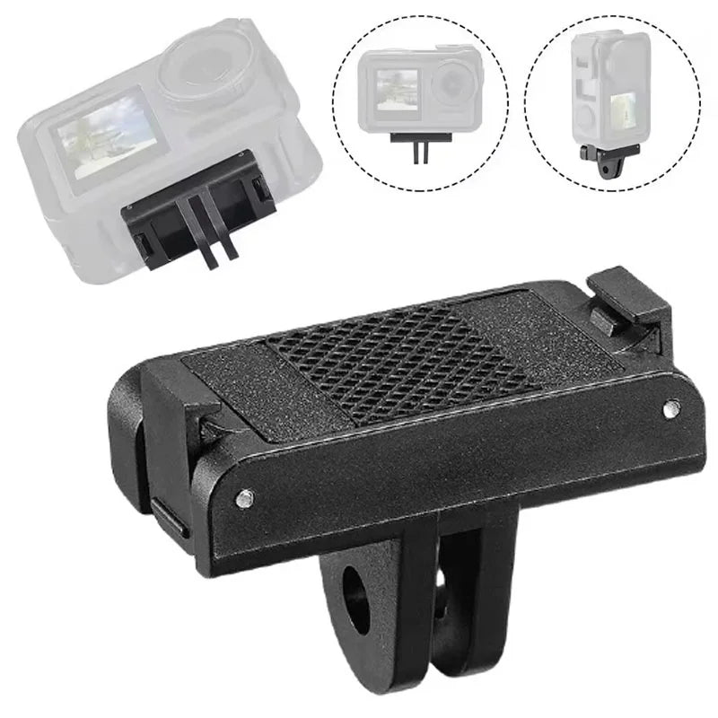 Magnetic Mount For DJI OSMO Action 3 Stable Action Camera Connection Travel Vlog Camera Accessories For Vlog Outdoor Shooting Zpaxo