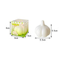 Cute Garlic Shaped Eraser Detachable Mini Clove Pencil Erasers