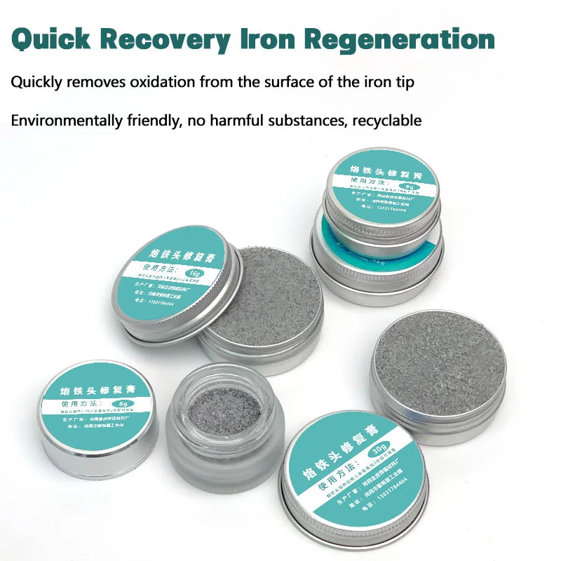 6 8 16 Soldering Iron Tip Cleaner Resurrection Paste Oxide Cleaning