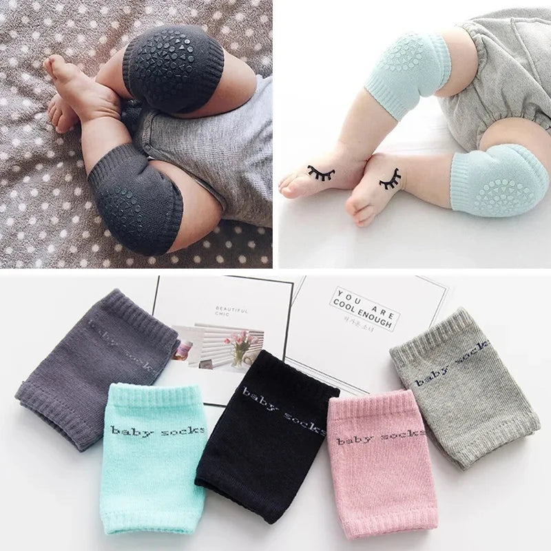 Baby Knee Pads & Leg Warmers – Cotton Crawling Protector