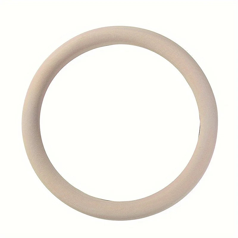 Ultra-thin Anti-slip Car Steering Wheel Protective Cover, Silicone Steering Wheel Cover, Universal Steering Wheel Cover Zpaxo Khaki