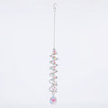 Spiral Crystal Suncatcher – Rainbow Maker Window Hanging Decor