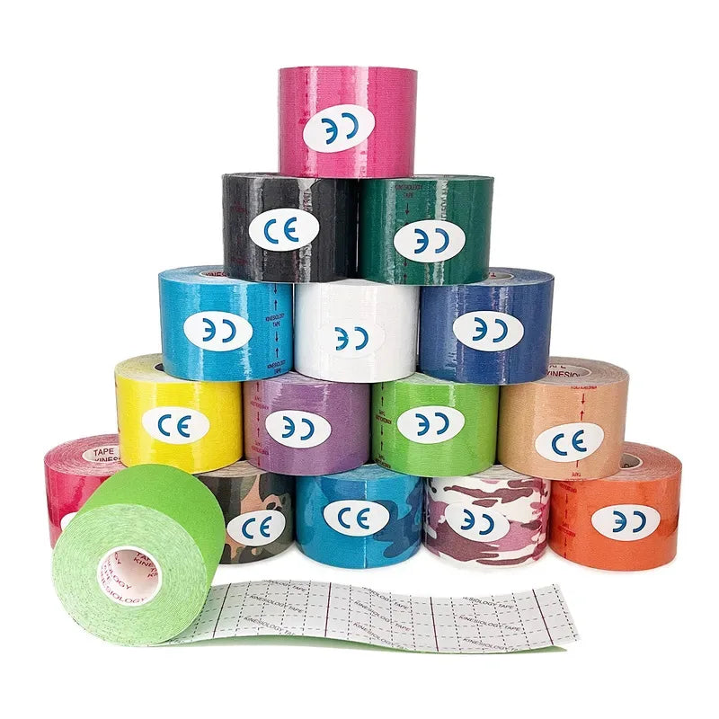 Cotton Kinesiology Tape Roll – Elastic Athletic Sport Support