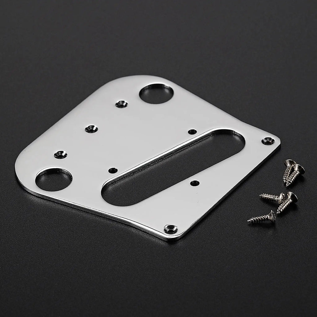 Guitar Tremolo Bridge Plate – B50 Metal Replacement Adapter Guitar Bridge Part Zpaxo