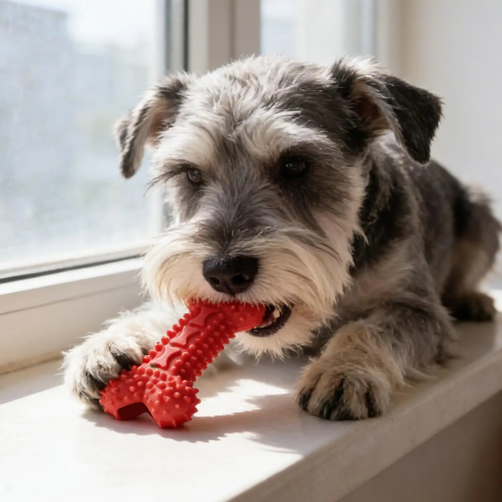 Dog Chew Toy Bone Teeth Cleaning Puppy Bite Resistant Dental Stick