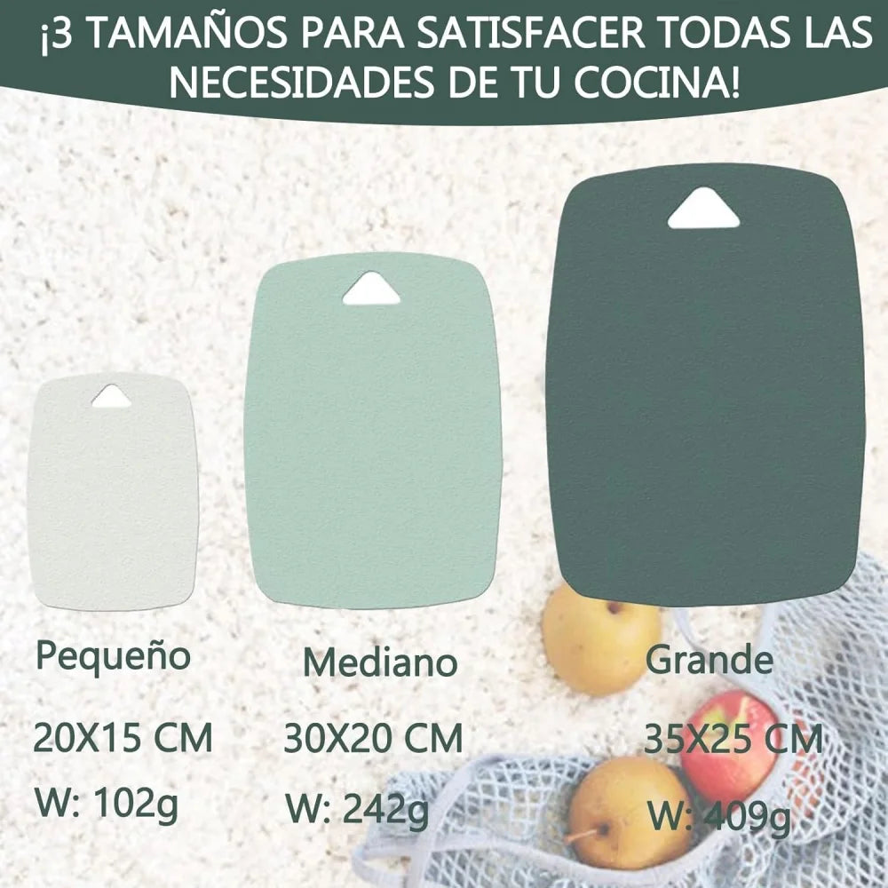 Antibacterial Cutting Board Non-slip Plastic Chopping Vegetables Zpaxo