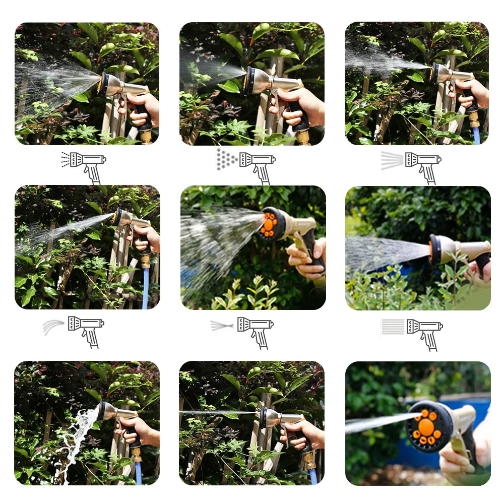 Irrigation Tool Car Washer Rotary Water Spray Gun Garden Watering