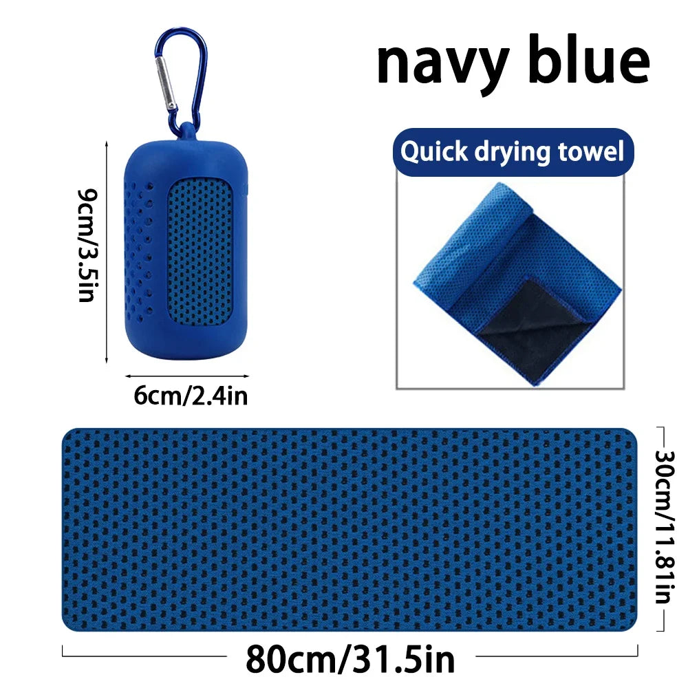 Microfiber Sports Towel – Quick-Dry, Lightweight & Absorbent