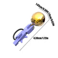 5pcs Fishing Bite Alarm Waterproof Sensitive Loud Ice Fishing Bells Bite Indicator For Angler Fisherman Men Dad Saltwater Zpaxo Purple