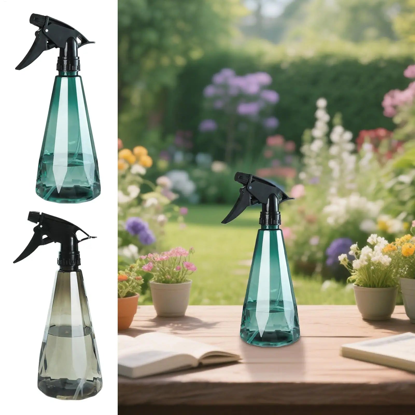 Spray Bottle Garden Sprayer Adjustable Nozzle Watering Can Plants