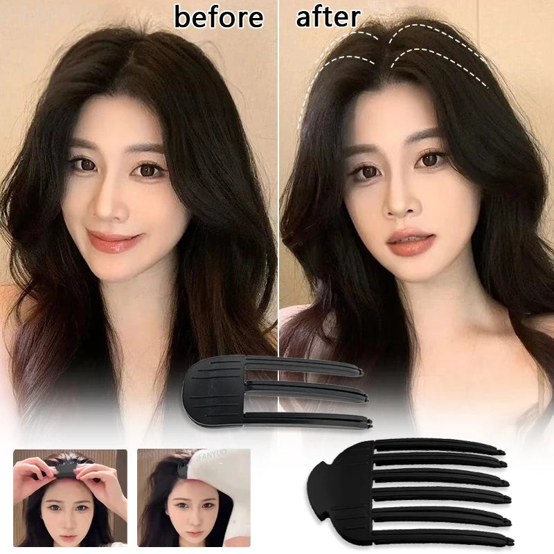 Fluffy Hairpin Curling Bangs Clips Hair Roots Volumizing Fixed Shape