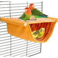 Removable Washable Pet Hanging Hammock Warm Nest Bed Bird Cage Perch