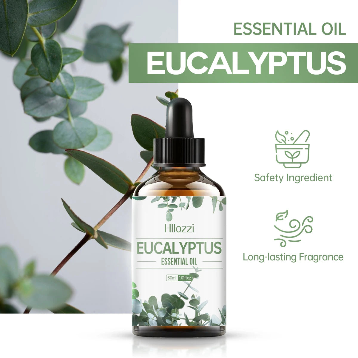 Eucalyptus Essential Oil aceite esencial aromático para difusor Aromatherapy Multi-purpose essential oils Multi-scene essential Zpaxo