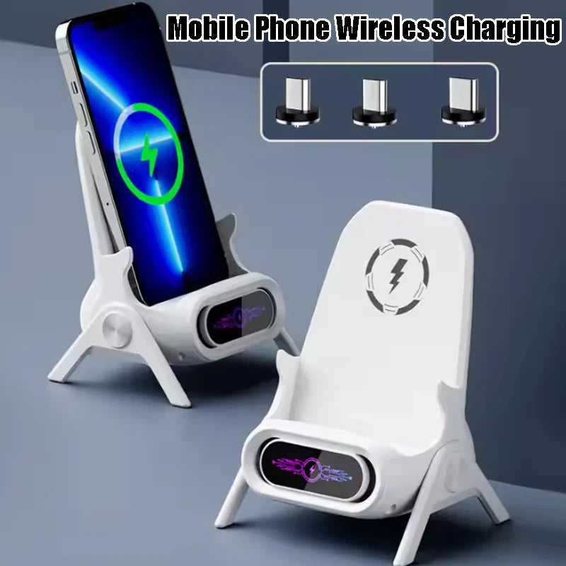 Mobile Wireless Charger Supports All Brands Chair Stands Desktop