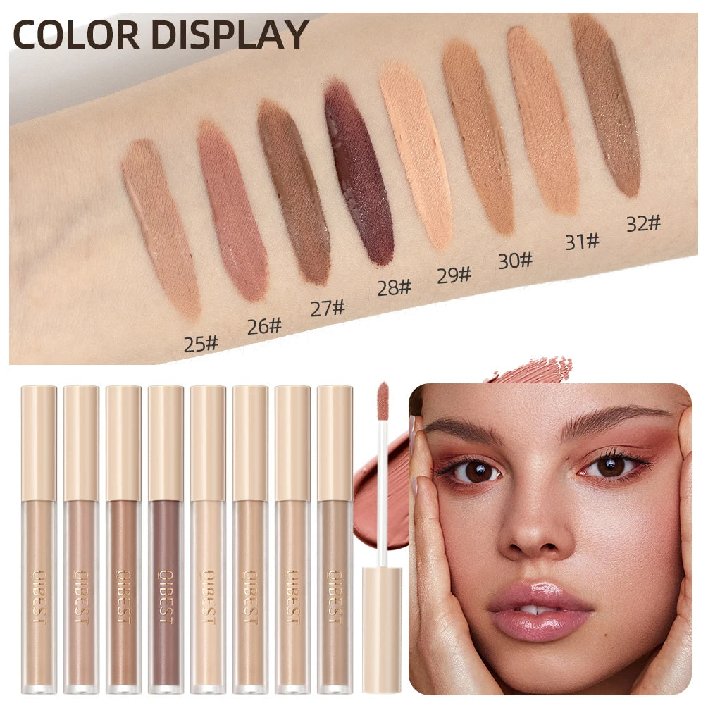 8-Color Eye Shadow Suit Durable Easy Apply Waterproof Not Smudge