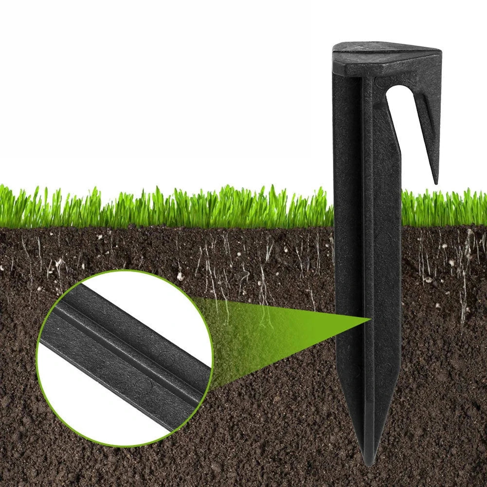 Environment-friendly Plastic Ground Pegs Boundary Wire Installation