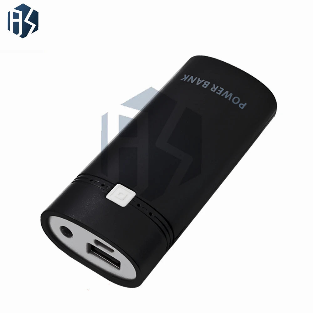 1PCS Detachable Design With Indicator Light For Smart Phone Power Bank Case Battery Practical For 18650 Battery Zpaxo